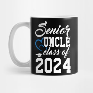 Class of 2024 Senior Gifts Funny Senior Uncle Mug